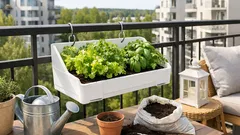 Tee asiakirjalokerosta seinäruukku: nerokas parvekeidea pieneen tilaan