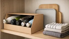 Yksi lehtikotelo, viisi nerokasta säilytyskikkaa – järjestys ilman ostoksia