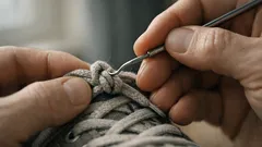 Tiukan solmun avaaminen ilman kynsiä: korvakaavin-niksi, joka toimii myös kenkänauhoihin