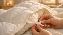 Miksi untuvapeitto tarvitsee pussilakanan? Näin päällinen suojaa ja pidentää peiton ikää