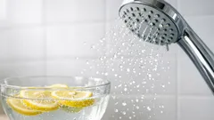 Suihkupään puhdistus sitruunahapolla: 20 minuutin konsti, joka palauttaa vedenpaineen