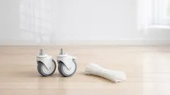 Tee kokoontaittuva pyykkivaunu wire grid -verkoista ilman työkaluja