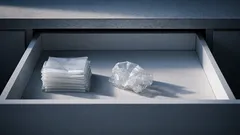 Näin taitat muovikassit neliöiksi: siisti laatikko viidessä vaiheessa