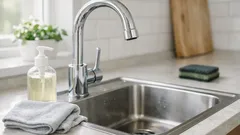 Näin puhdistat keittiön hanan oikein ilman naarmuja ja sameutta