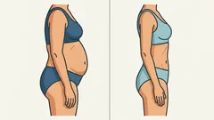 Haluan päästä nopeasti eroon vatsarasvasta, mutta minulla ei ole aikaa: 3 minuuttia ja 3 toimivaa liikettä