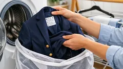 Koulupuvun pesu kotona: näin luet pesumerkinnät ja vältät kutistumisen